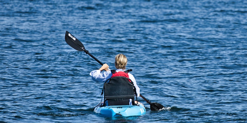 Enjoy Kayaking in the blue waters of Railay Beach on your next trip to Thailand.