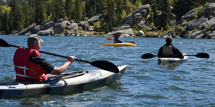 Kayaking and Canoeing can be done in a single day tour providing a thrilling experience.