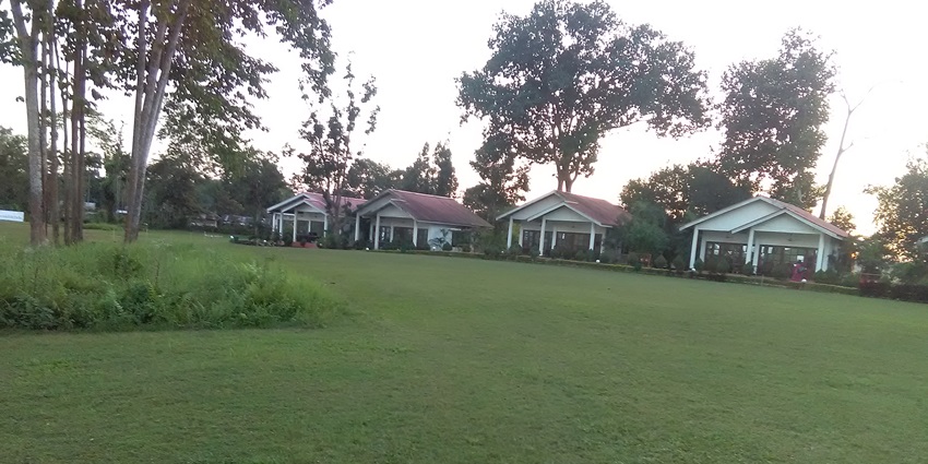 Snapshot of the scenic golf resort in the Kaziranga —Best places to visit in Kaziranga