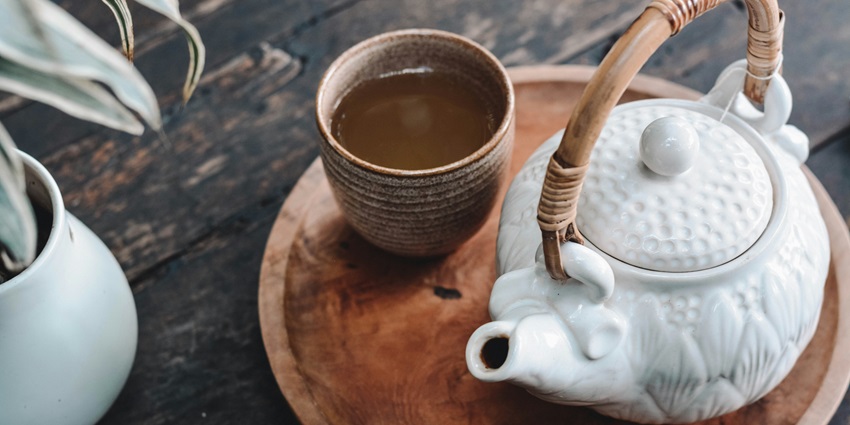 Prepared from the green tea leaves, Kehwa is served hot in a cup—A must try beverage