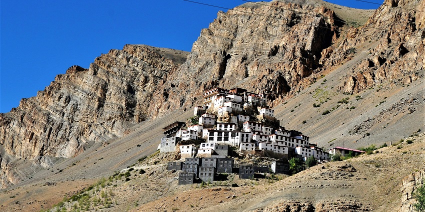 Key Monastery or Kye Gompa is one of the ancient places to visit in Kaza to seek serenity.