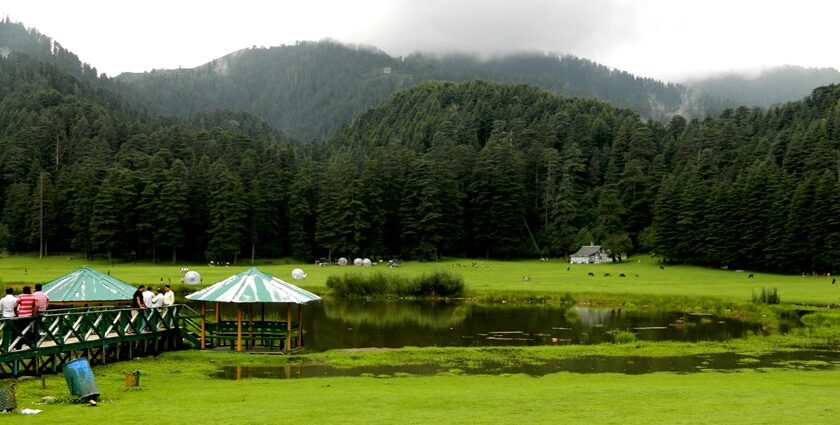 Traversing through the meadows of Khajjiar is an must on the list of things to do in Dalhousie in July