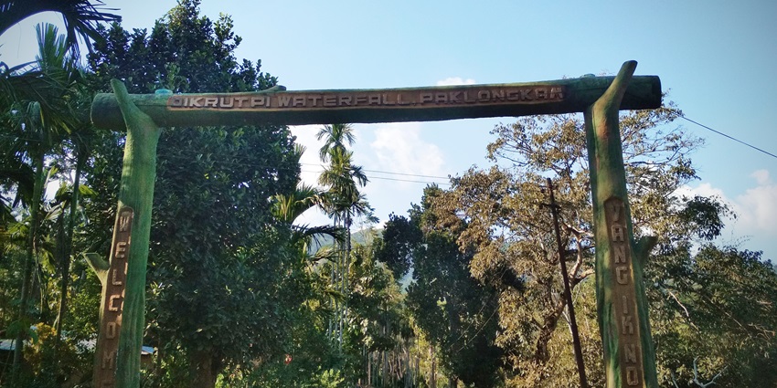 Snapshot of the Gateway to waterfall in the Karbi Anglong—Places to visit in Karbi Anglong