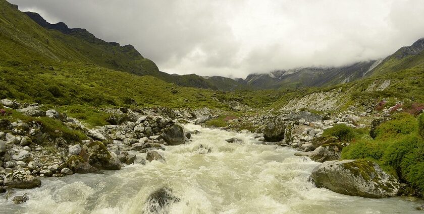 A beautiful landscape in the Khangchendzonga National Park