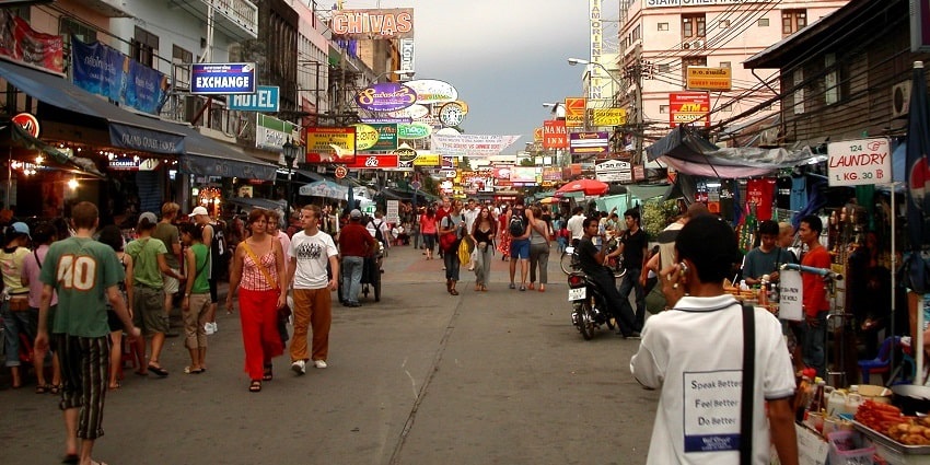 Celebrate New Year in Thailand at Khao San Road, for an adventurous and memorable time.