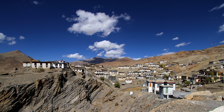 One of the best places to visit in Spiti, Kibber is one of the world's highest motorable villages.