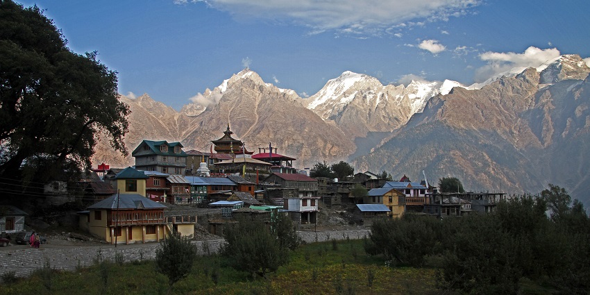 Kinnaur appears spectacular with its scenic beauty during the spring and autumn season.