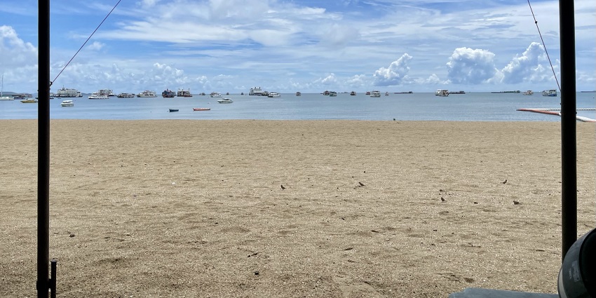 An Island Beach in Pattaya