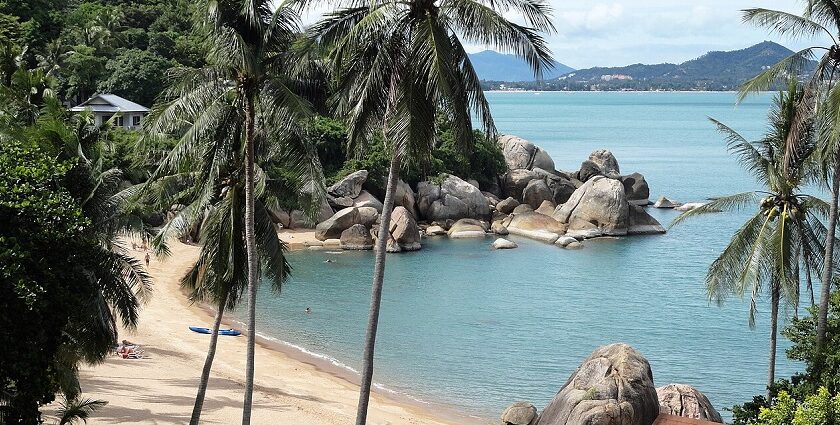 Visit the Coral Cove beach as part of the top things to see in Koh Samui on your vacation