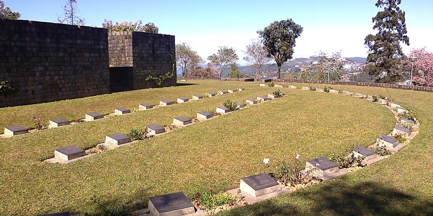 The Image of the World War 2–War memorial in Kohima City–Places to visit in Kohima