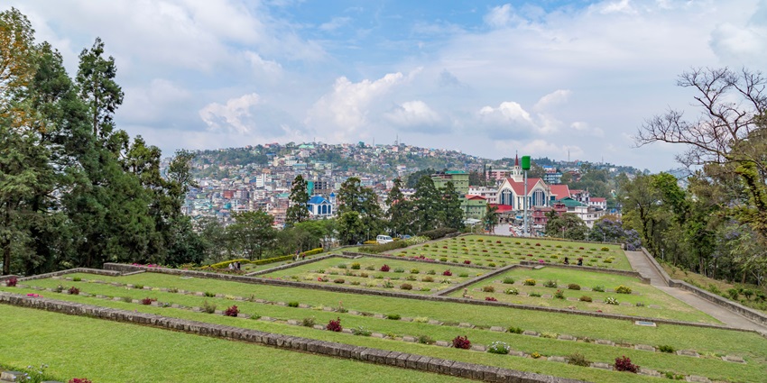 Kohima War Cemetery is a memorial for those who sacrificed their precious lives in war.