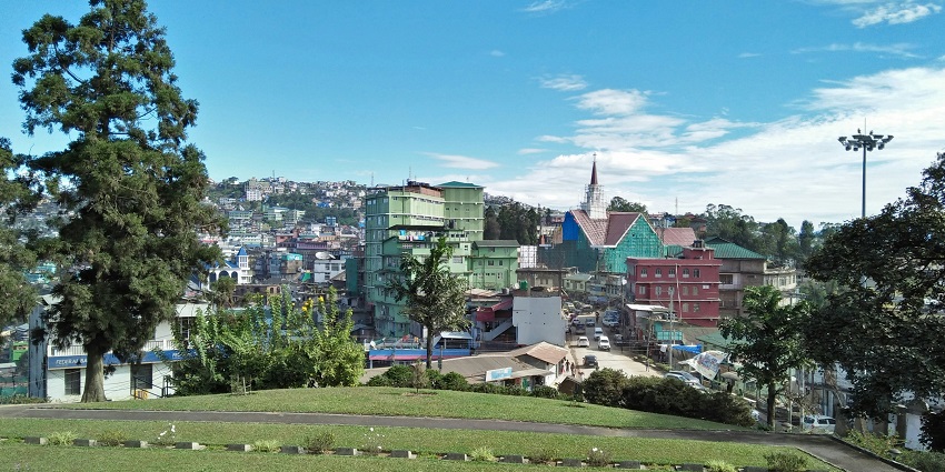 Kohima, a political hub, is one of the best places to visit in Mizoram for natural beauty.