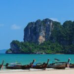 A panoramic view of Krabi’s blue skies and stunning natural scenery are a sight to behold