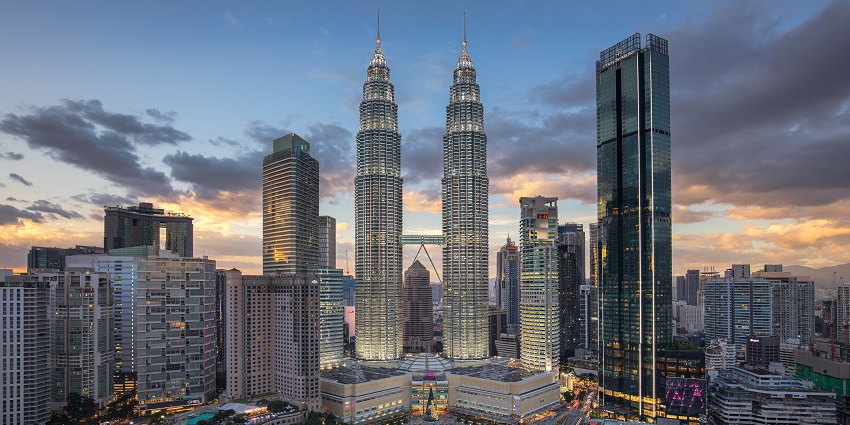 Kuala Lumpur City Centre is a vibrant place with skyscrapers and dazzling markets.