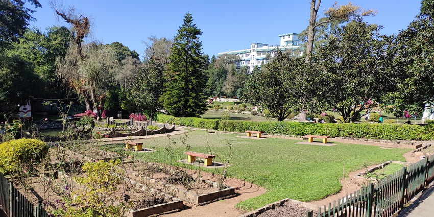A beautiful picture of Lady Hydari Park, a famous picnic spot in Shillong, Meghalaya.