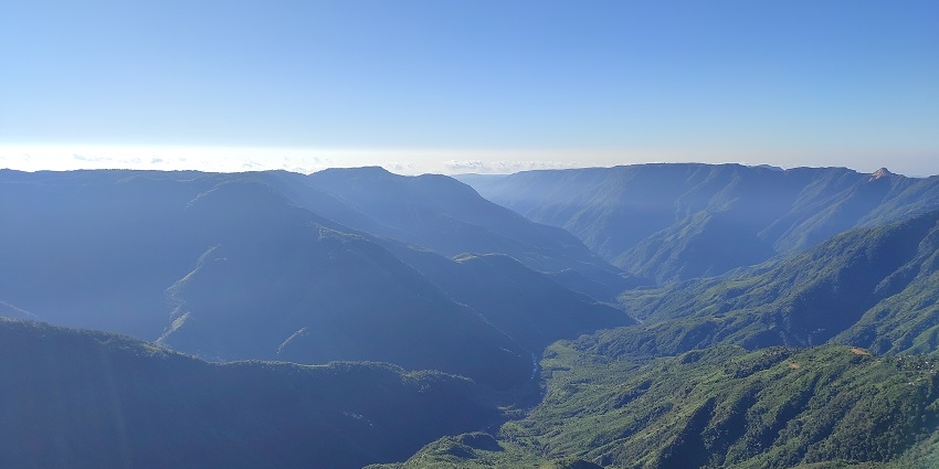 An image of Laitlum Canyons, known for its mystical aura and shadowy figure sightings.