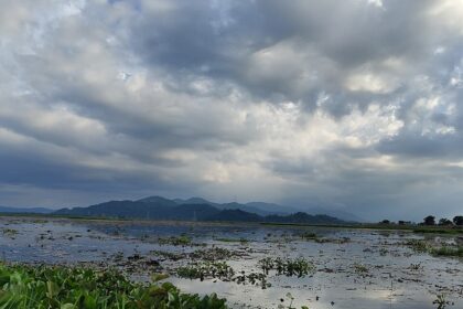 Lakeside view with waters reflecting the trees and mountains - Places To Visit In Goalpara.