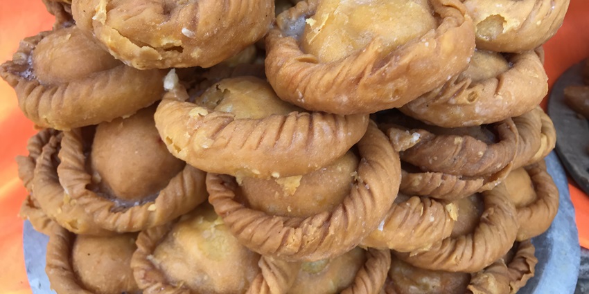 Laung Lata, also known as lavang lata, is a traditional sweet that you must try here.