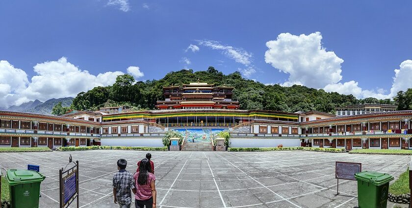 Lingdum Monastery displays a mirror to the rich heritage and knowledge of Tibetan Buddhism.