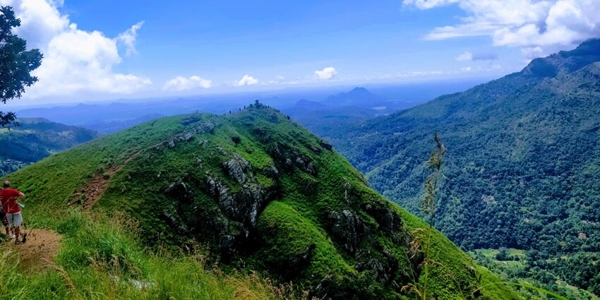 Little Adam's Peak is a popular hiking destination where you can cherish stunning views.