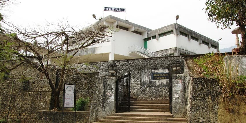 An image of an entrance to this famous museum in Itanagar, Arunachal Pradesh, India.