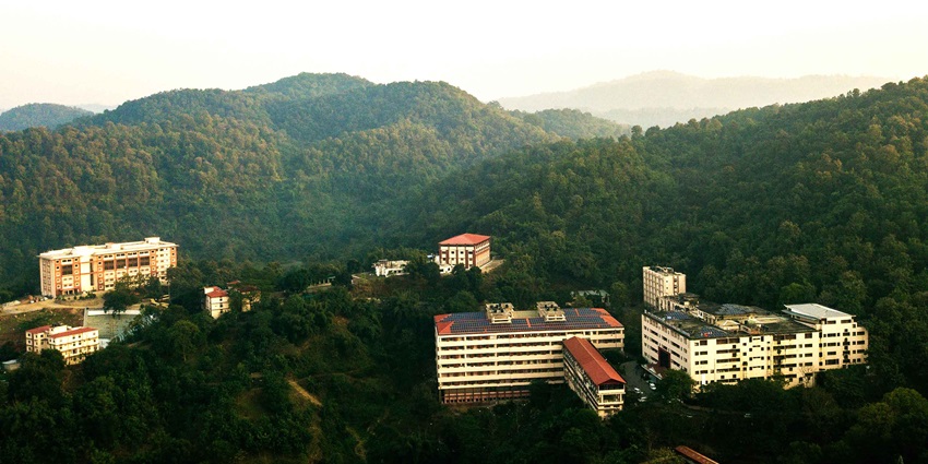 The breathtaking view of Assam where the Pobitora Wildlife Sanctuary is located.