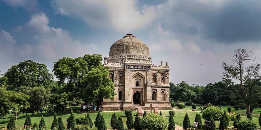 Lodhi Garden is one of the best places to visit near Lajpat Nagar for its lush gardens.