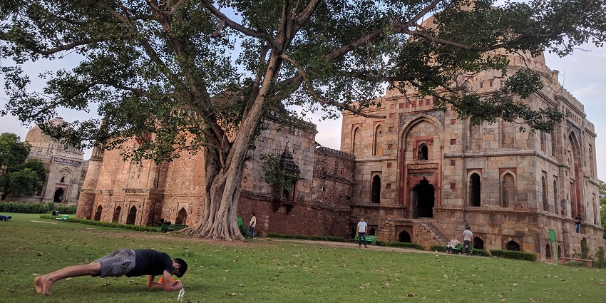 Lodhi Gardens is one of the serene parks and amazing gardens to spend relaxing time.