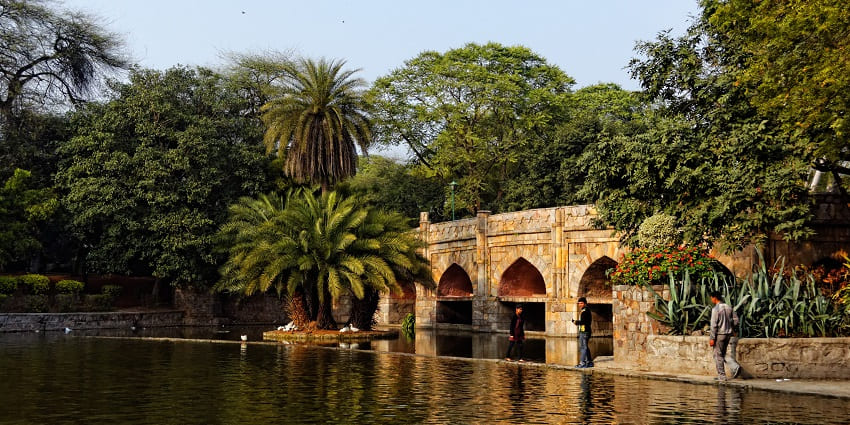 Lodi Gardens is one of the places to visit near Karol Bagh for taking a stroll amidst greenery.