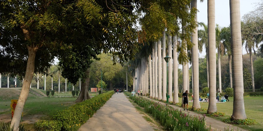 Lodi Gardens is a green oasis that provides a retreat from the scorching heat of Delhi
