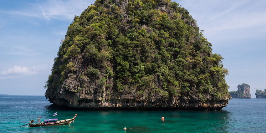 One of the best places for scuba diving in Phi Phi island