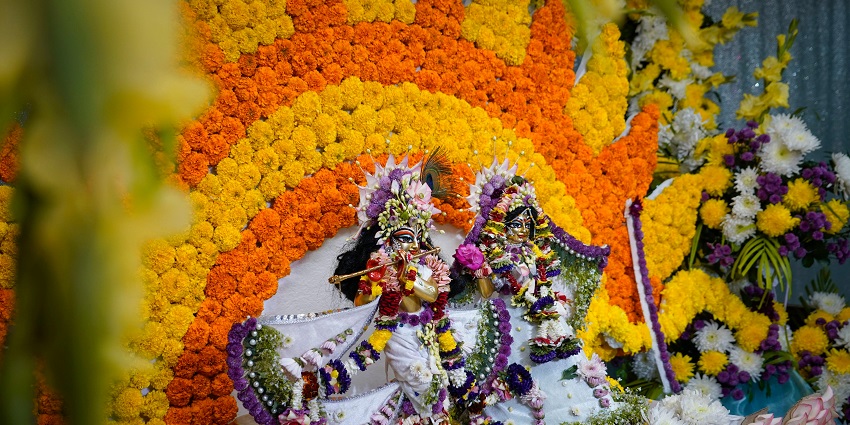 ISKCON Guwahati with its grand temple, spiritual ambiance, and beautiful surroundings.