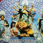 Durga Puja is one of the religious festivals of India - early summer festivals in West Bengal