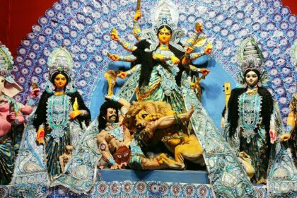 Durga Puja is one of the religious festivals of India - early summer festivals in West Bengal