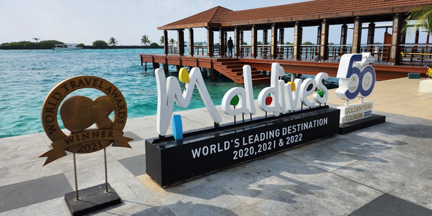 Located on Maafaru Island in Noonu Atoll, it is the newest one in the network of flights.