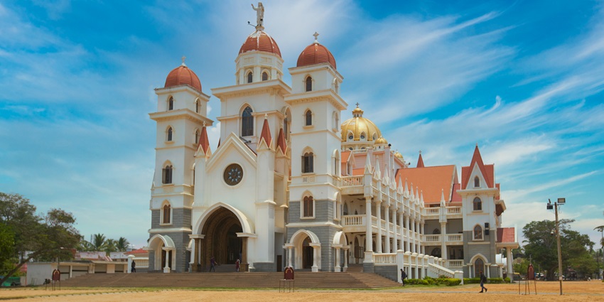 This church has a significant religious and historical aspect related to St. Francis Xavier.