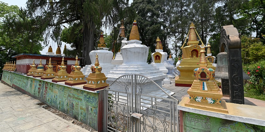 The location of Chorten monastery lies amidst the vast hills, loft valleys and serene lush greenery.