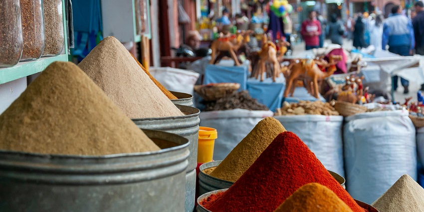 Majeedhee Magu, an open-air district, is one of the best places for shopping in Maldives.