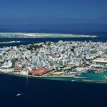 Scenic image of Male island city taken from the above–Things to do in Male