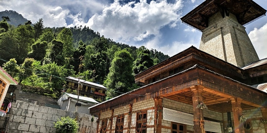 Manu Temple is one of the most famous places to visit in Manali in February for all.