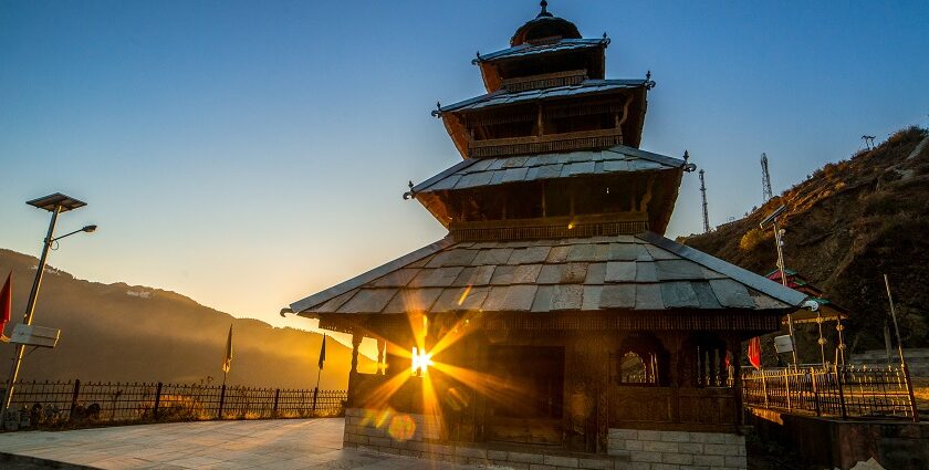 Seek blessings from the sacred Manu temple which is located in Manali, Himachal Pradesh.