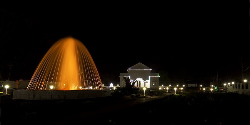 The snapshot of the beautiful night show at Margherita Town near Tinsukia in Assam