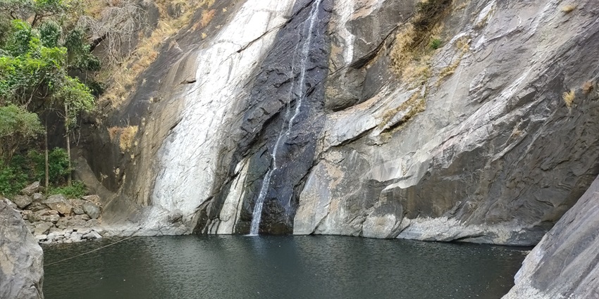 Marmala waterfalls is situated near Erattupetta town in Kottayam District, Kerala