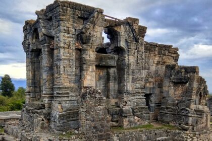 Martand Sun temple is one of the unique architecture marvel of Jammu and Kashmir