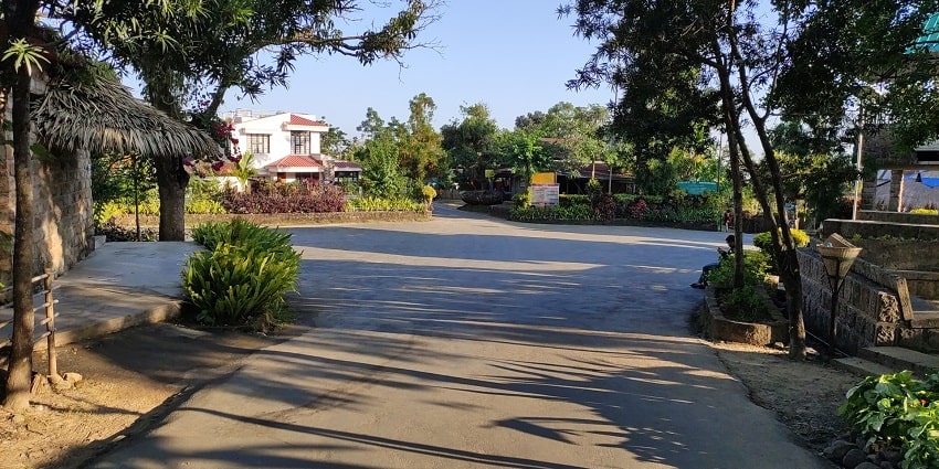 A street in Asia's cleanest village, happening to be near Shillong Music Festival site
