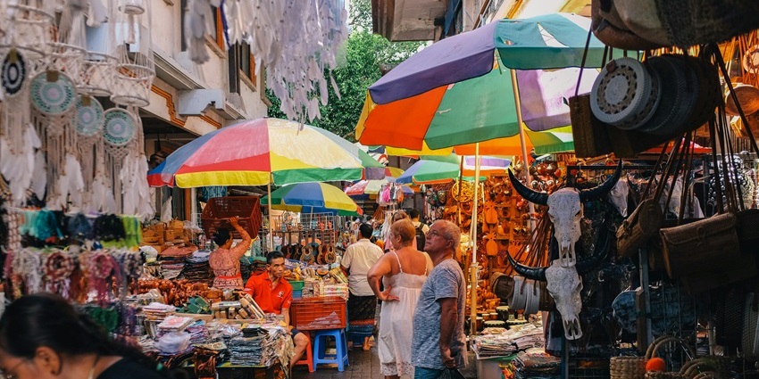 Explore unique souvenirs at Meena Bazaar, one of the places to visit in Old Delhi.