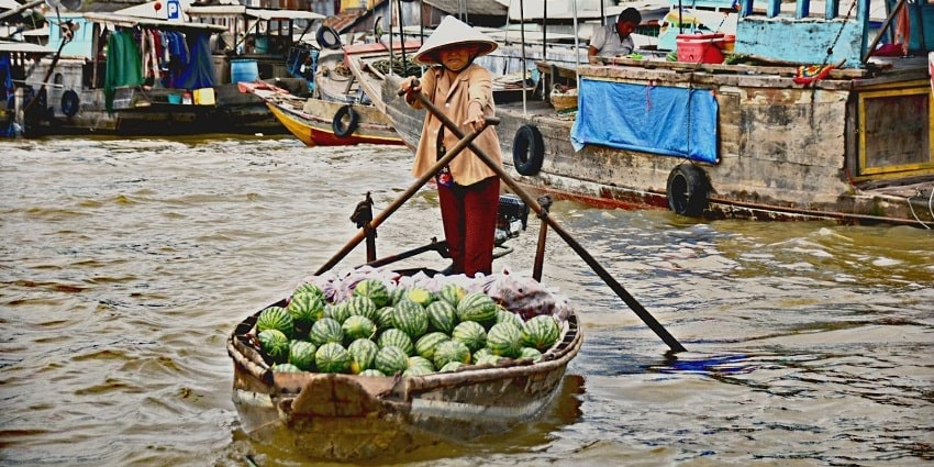 Mekong Delta is a place to celebrate New Year in Vietnam in a unique and authentic way.