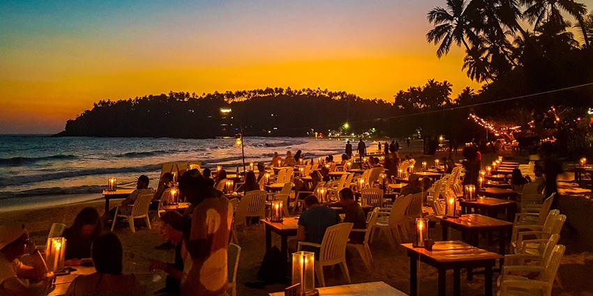 Mirissa Beach is one of the locations for the Sunset Music Festival in Sri Lanka