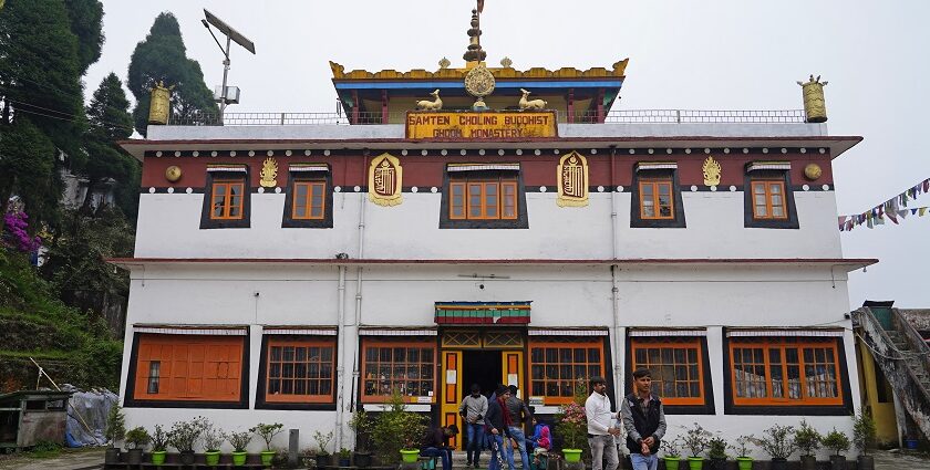 Tinchuley Monastery is one of the most culturally significant tourist attraction of darjeeling