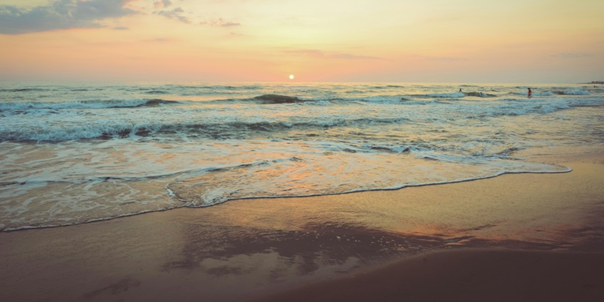 A serene sunset at Mui Ne, one of the most picturesque beaches in Ho Chi Minh City.